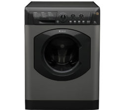 HOTPOINT  HE8L493G Washing Machine - Graphite